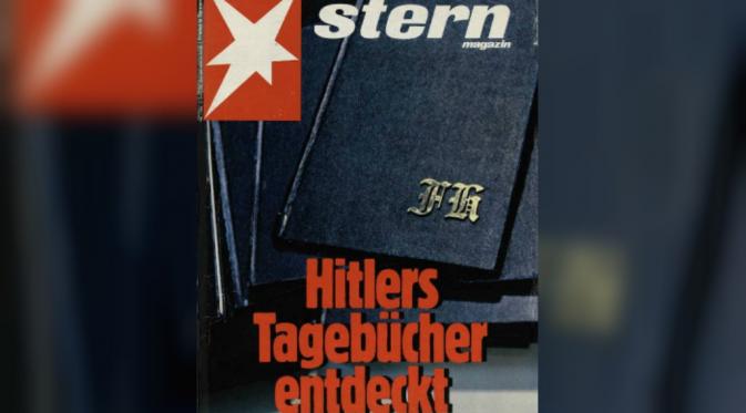 Buku harin catatan palsu Hitler seharga Rp 72 miliar (Oddee.com)