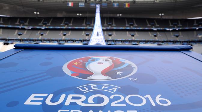 Logo Piala Eropa 2016. (KENZO TRIBOUILLARD / AFP)