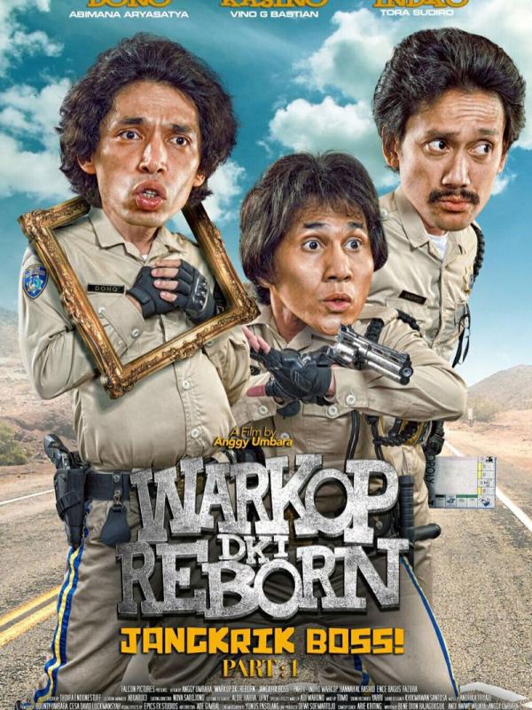 Poster film Warkop DKI Reborn Jangkrik Bos Part 1.