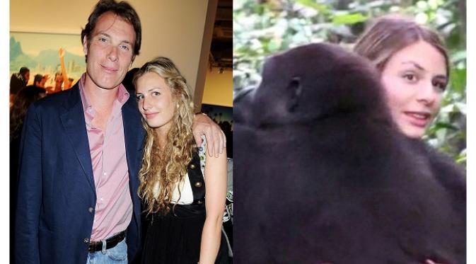 Tansy Aspinall dan Ayahnya, Damian Aspinall yang memiliki konservatori untuk gorila (sumber. TheSun.co.uk)
