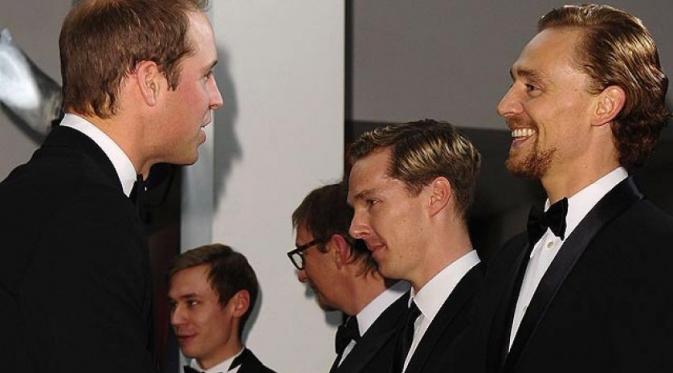 Prince William dan Tom Hiddleston