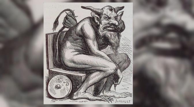  Sejumlah mitologi di berbagai bagian dunia memiliki kisah-kisah tentang roh, setan, ataupun dewa penunggu toilet. Cepat keluar dari toilet. (Sumber ancient-origins.net)