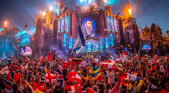Tomorrowland, ajang festival musik elektro di Eropa yang paling populer di dunia. (Sumber: Armada Music)