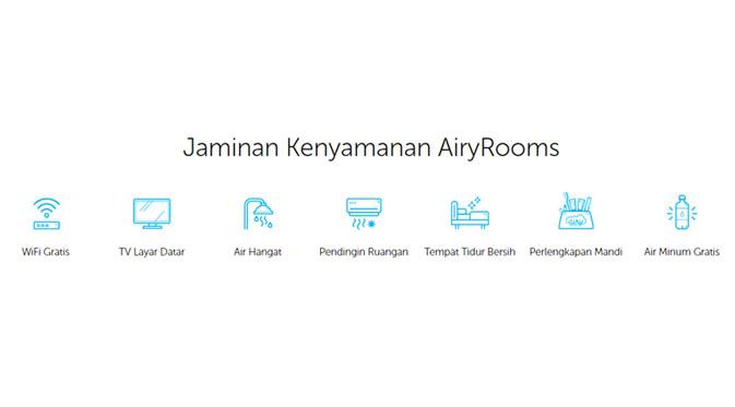 7 Standar Kenyamanan AiryRooms yang seperti hotel berbintang.