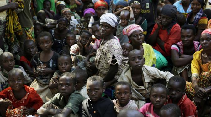 Pengungsi asal Sudan Selatan. (Jerome Delay/AP)