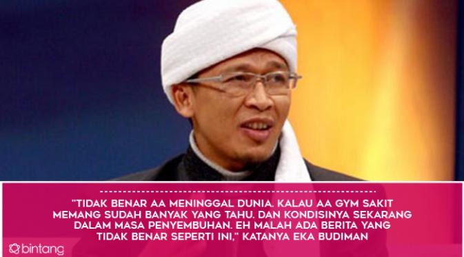 Aa Gym jatuh sakit dan dikabarkan meninggal (Foto: Bintang Pictures, Desain: Muhammad Iqbal Nurfajri/Bintang.com)