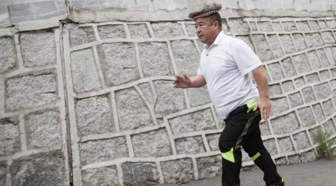 Diet ala Pendekar Kungfu, Pria Ini Sukses Turunkan Berat Badan. Foto : Shanghaiist