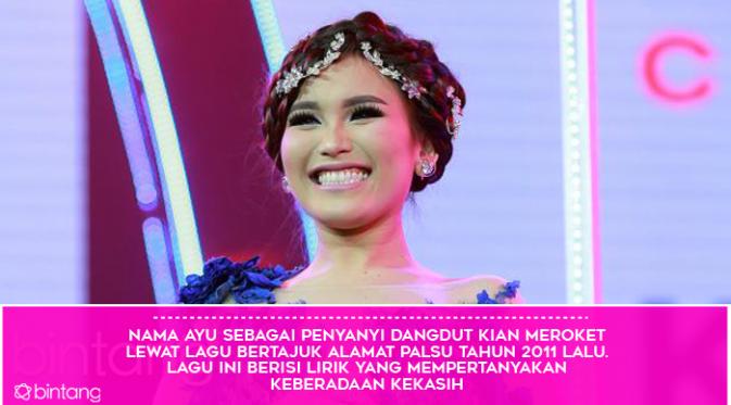 Ayu Ting Ting, Sukses Alamat Palsu Hingga 'Gurihnya' Sambalado. (Foto: Deki Prayoga/Bintang.com, Desain: Muhammad Iqbal Nurfajri/Bintang.com)