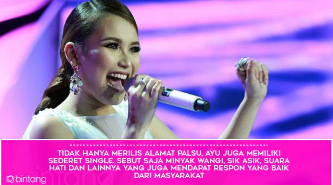 Ayu Ting Ting, Sukses Alamat Palsu Hingga 'Gurihnya' Sambalado. (Foto: Deki Prayoga/Bintang.com, Desain: Muhammad Iqbal Nurfajri/Bintang.com)