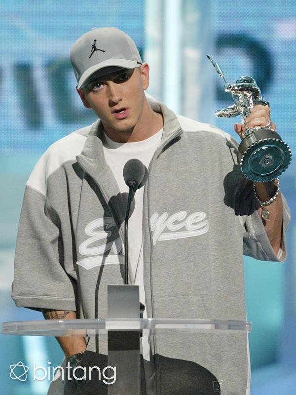 Lagu Eminem ternyata memberikan inspirasi dan semangat untuk Barack Obama (AFP/Bintang.com)
