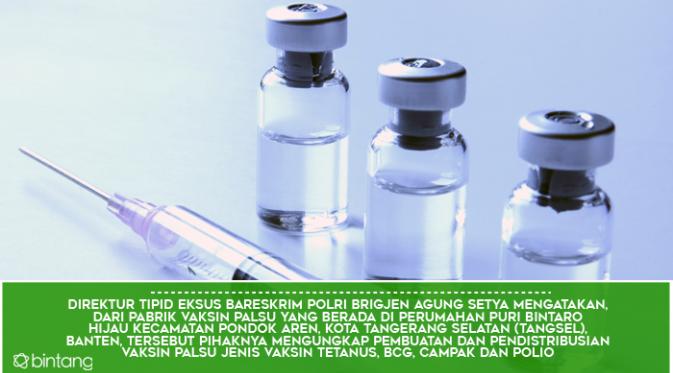 Vaksin Palsu Beredar, Ini 5 Fakta yang Harus Kamu Tahu. (Digital Imaging: Muhammad Iqbal Nurajri)