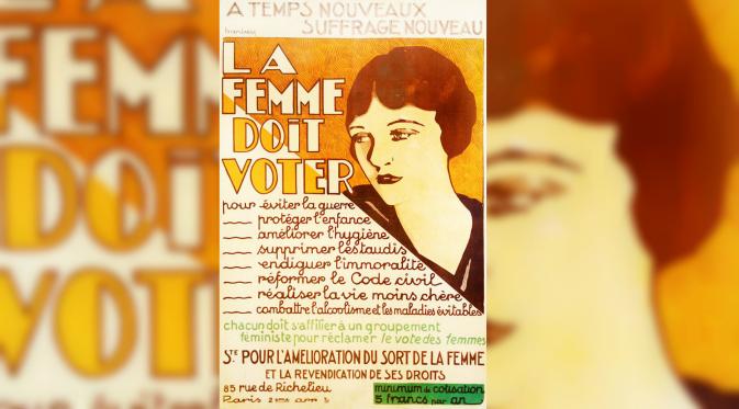 Poster kampanye Prancis 1925-28 (BBC)