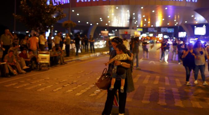 Bandara Ataturk, lokasi ledakan bom Turki. (Reuters)