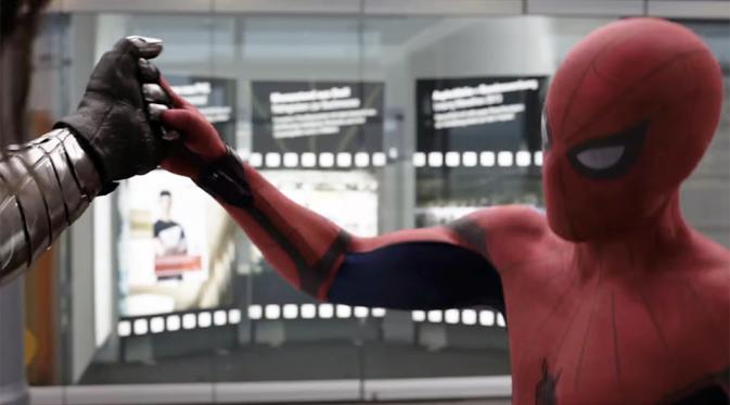 Spider-Man di Captain America Civil War. (screengeek.net)