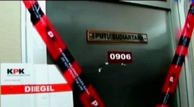 KPK menetapkan I Putu Sudiartana sebagai tersangka