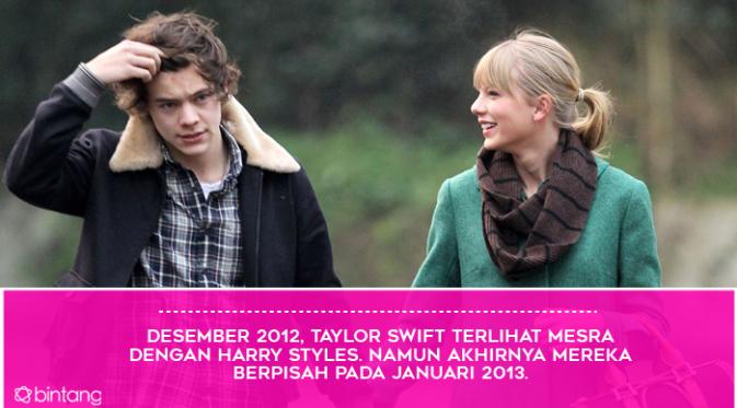 Kisah Cinta Taylor Swift (Desain: Muhammad Iqbal Nurfajri/Bintang.com)