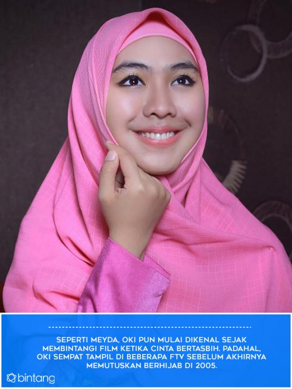 Oki Setiana Dewi (Foto: Galih W. Satria, Desain: Muhammad Iqbal Nurfajri/Bintang.com)