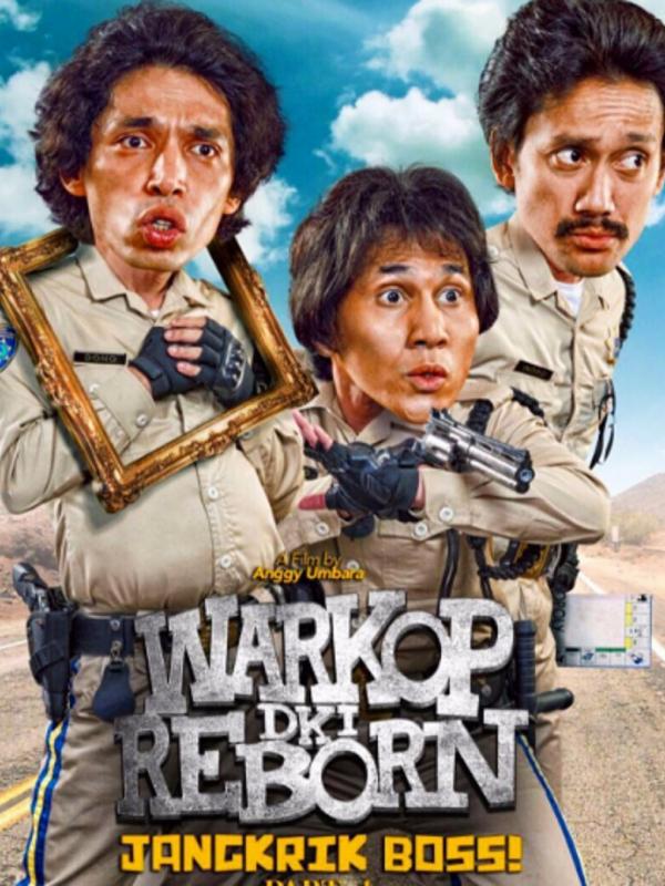 Poster Warkop DKI Reborn: Jangkrik Boss! Part 1. Foto: Instagram