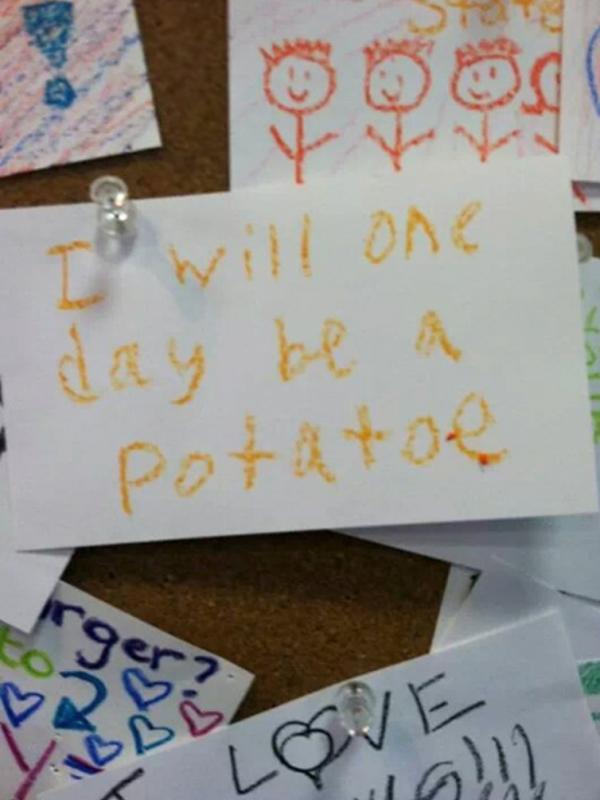 Ingin jadi kentang. (Via: boredpanda.com)
