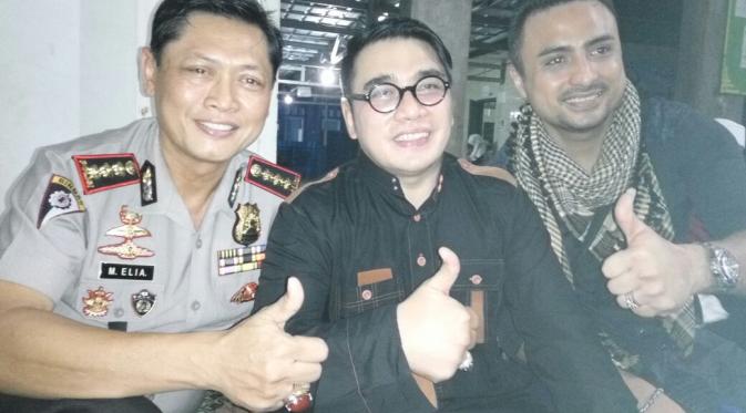 Rizal Djibran bersama Ketua Pafindo Gion Prabowo