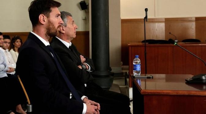 Persidangan Lionel Messi (Reuters)