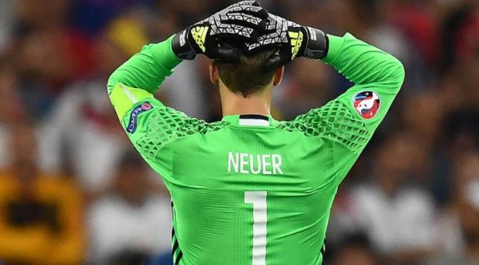 Penjaga gawang tim nasional Jerman, Manuel Neuer. (AFP/Franck Fife)