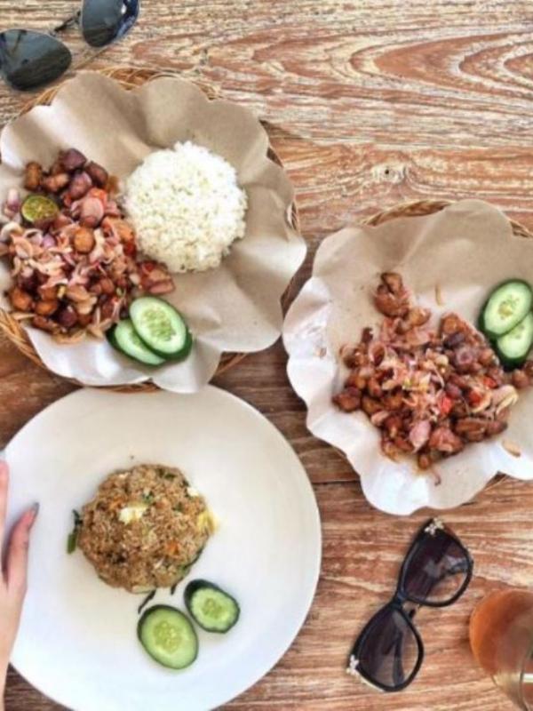 Makanan khas Bali kesukaan Chelsea Olivia. (Instagram)