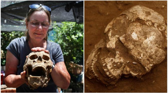 Tim juga menemukan DNA pada beberapa bagian kerangka-kerangka dan berharap dapat menentukan asal usul bangsa Filistin kuno. (Sumber AFP dan Reuters)