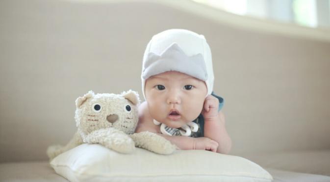 Anak Dongho eks U-Kiss, Shin Asher [foto: facebook/shinjustin]