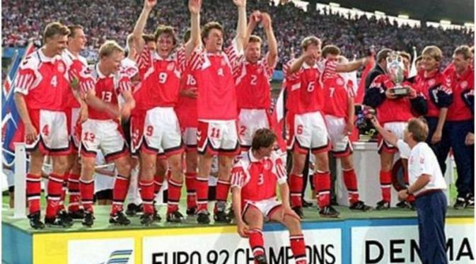 Enam tim yang merasakan gelar Piala Eropa pertama. (AFP)