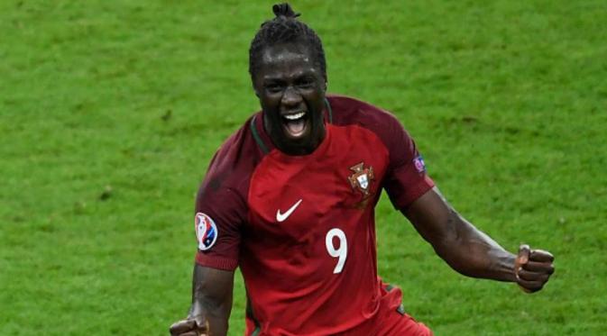 Eder, pahlawan kemenangan Portugal saat menjuarai Piala Eropa 2016. (AFP/Miguel Medina)