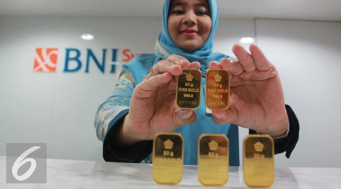 Bank Syariah juga memiliki produk emas yang dapat dibeli oleh nasabah. 