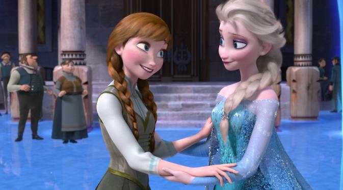 Anna dan Elsa dalam Frozen
