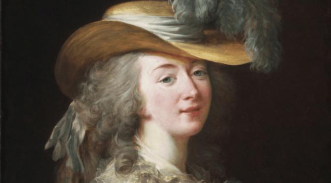 Jeanne Becu atau Madame du Barry, wanita simpanan terakhir Raja Prancis Louis XIV (Louise Elisabeth Vigee Le Brun)