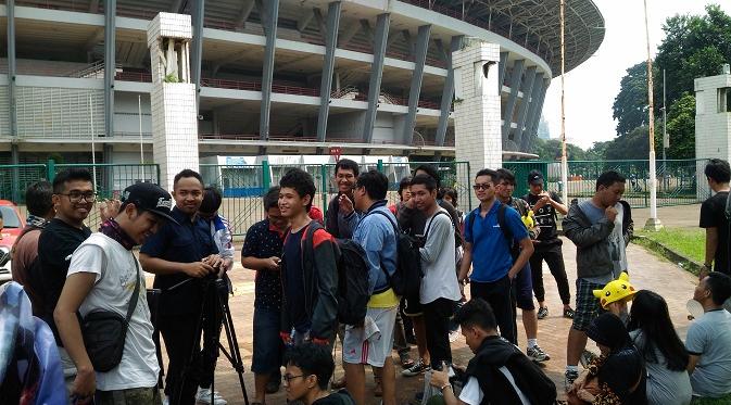 Komunitas Pokemon Go Indonesia yang berkumpul di Gelora Bung Karno (liputan6.com/Agustinus M. Damar)