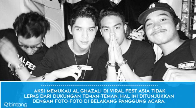 Nge-DJ di Bali, Pesona Al Ghazali Memikat Viral Fest Asia 2016. (Foto: instagram @beril_photo, Desain: Muhammad Iqbal Nurfajri/Bintang.com)