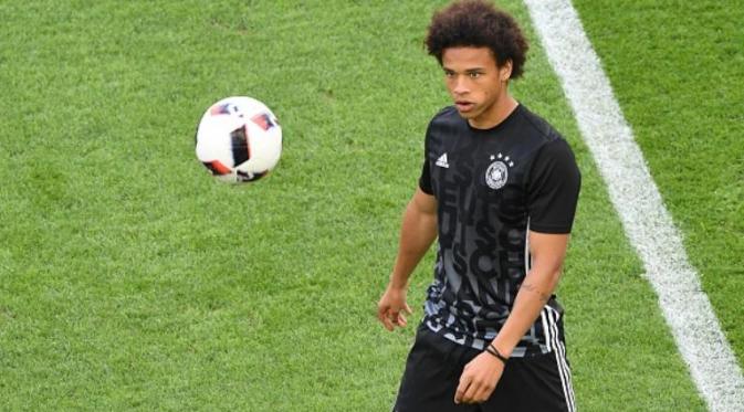 Gelandang serang Schalke 04 asal Jerman, Leroy Sane. (Mehdi Fedouach)