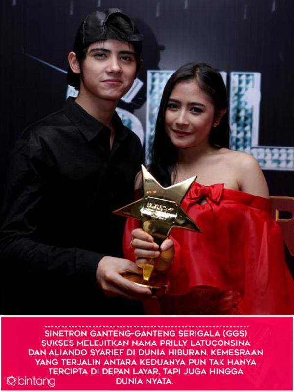 Prilly Latuconsina-Aliando Syarief. (Foto: Andy Masela, Desain: Muhammad Iqbal Nurfajri/Bintang.com)