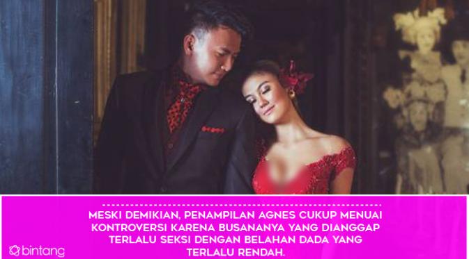 Agnes Monica dan Wijaya Saputra diduga telah melakukan foto pre wedding (Foto: Instagram/riomotret, Desain: Muhammad Iqbal Nurfajri/Bintang.com)