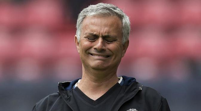 Manajer Manchester United asal Portugal, Jose Mourinho. (AFP/Jon Super)