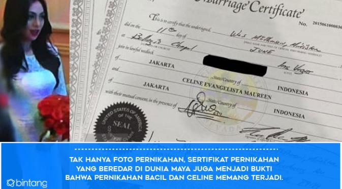 Fakta di Balik Pernikahan Intan Bacil dan Celine Evangelista (Foto: Bintang Pictures, Desain: Muhammad Iqbal Nurfajri/Bintang.com)