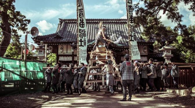 Festival Kembang Api Tradisional di Jepang. (​Hidenobu Suzuki/Bored Panda)