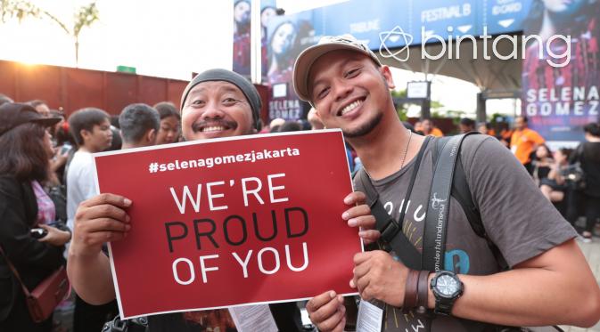 Crowd konser Selena Gomez Jakarta (Adrian Putra/Bintang.com)