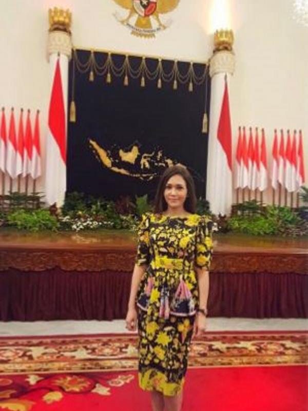 Maia Estianty foto di Istana Negara (Instagram/@maiaestiantyreal)