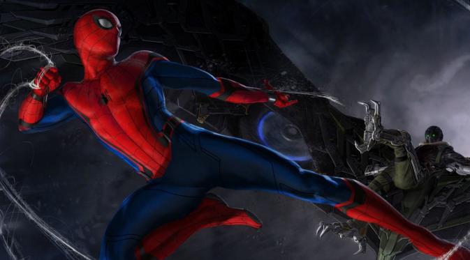 Desain Spider-Man: Homecoming. (Marvel Studios)
