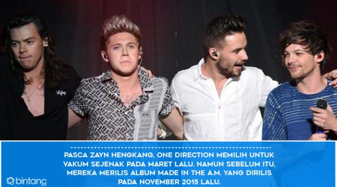 5 Fakta One Direction Bakal Tamat. (Foto: AFP/Bintang.com, Desain: Muhammad Iqbal Nurfajri/Bintang.com)