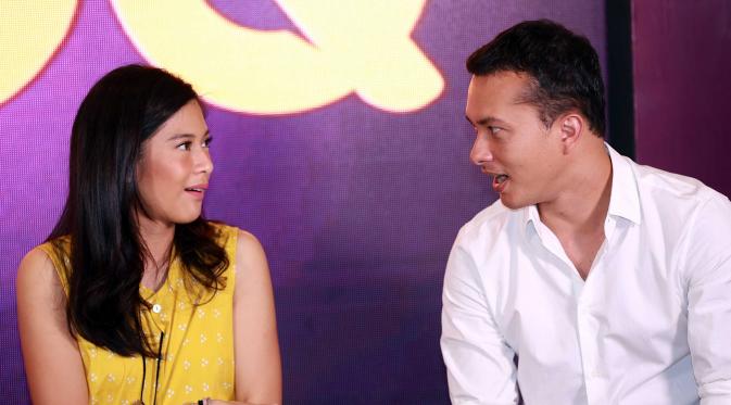 Preskon pemain film AADC 2 bersama HOOQ (Deki Prayoga/bintang.com)