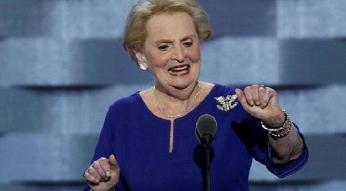 Menlu perempuan pertama AS, Madeleine Albright (Reuters)