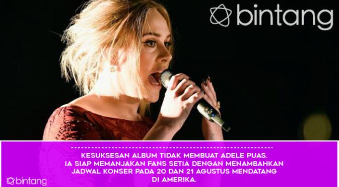 Dominasi dan Sensasi Adele di Industri Musik Dunia. (Foto: AFP/Bintang.com, Desain: Muhammad Iqbal Nurfajri/Bintang.com)