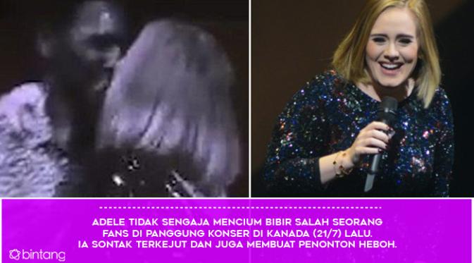 Dominasi dan Sensasi Adele di Industri Musik Dunia. (Foto: thesun.co.uk, Desain: Muhammad Iqbal Nurfajri/Bintang.com)
